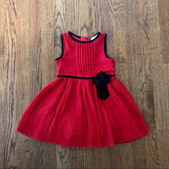 Kate Spade Pleated Chiffon Dress, Size 4T - Picture 2 of 15